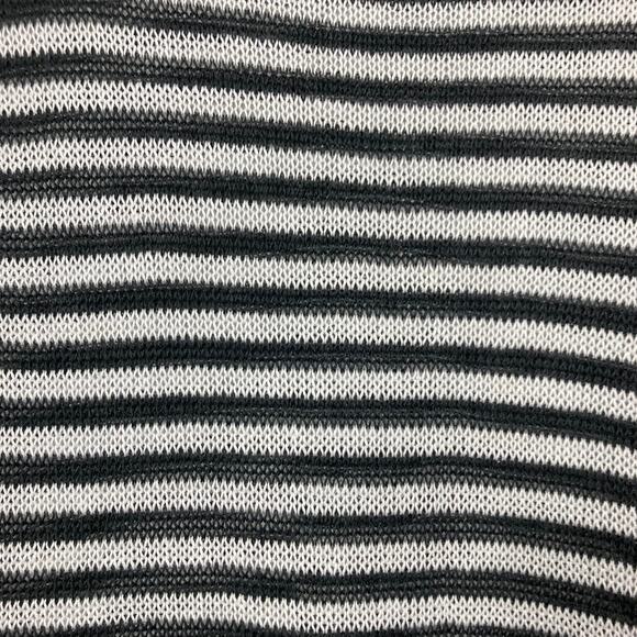 NWOT EILEEN FISHER Half Sleeve Striped Organic Linen Tunic Top Medium - Picture 6 of 8